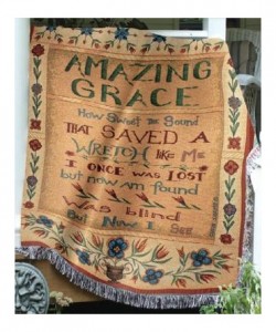 Amazing Grace - MWT-16 Sympathy Throw