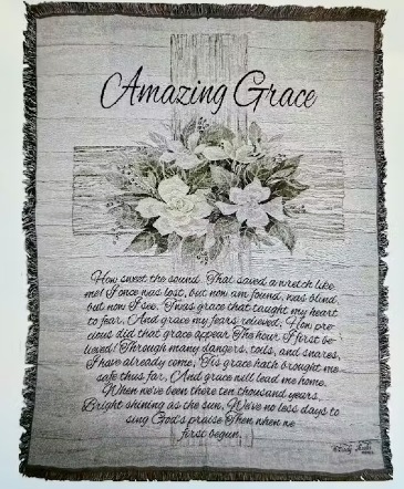 Amazing Grace Prayer Blanket Prayer Blanket in Trumann, AR | Blossom Events & Florist