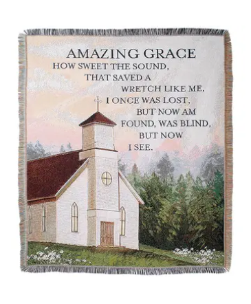Amazing Grace Tapestry Gift in Wellsville, NY | Cherish the Moment Floral Studio