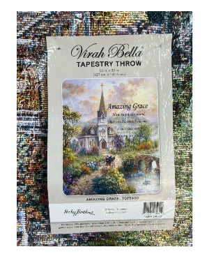 Amazing Grace Tapestry  Throw