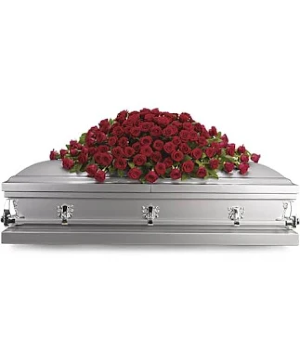 Amazing Love Casket Spray