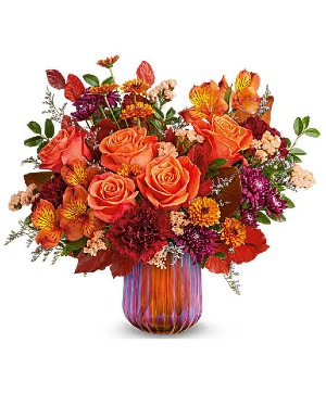 AMBER GLOW FALL ARRANGEMENT