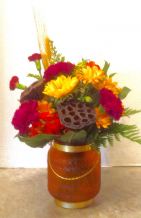Amber Glow Fall Bouquet  Fresh