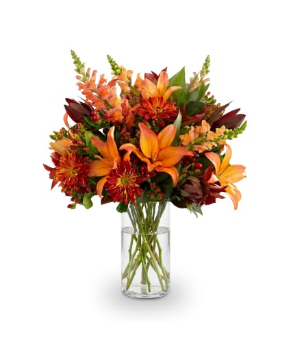 Amber Radiance Harvest Bouquet Arrangement