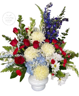 America The Beautiful Sympathy Urn