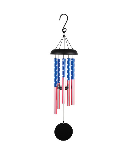 American Flag 32" Chime Wind Chimes