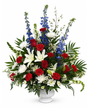 American Spirit Sympathy Flowers 