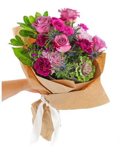 Amethyst Bouquet Flower Arrangement