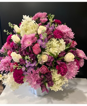 Amethyst Farewell Tribute Basket