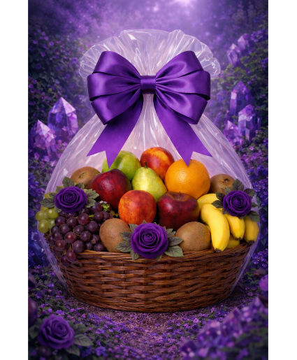Amethyst Garden Harvest Basket Call Us for Faster Service & Daily Specials: (915) 303-8500 Text Us to Order Anytime: (915) 505-3708 Your trusted source for Flowers & Delivery in El Paso TX