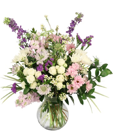 Amethyst Romance Vase Arrangement in Ottawa, OH | Town & Country Flowers
