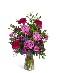 Amethyst Skies Flower Arrangement