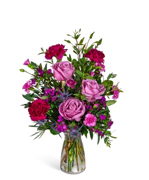 Amethyst Skies Flower Arrangement
