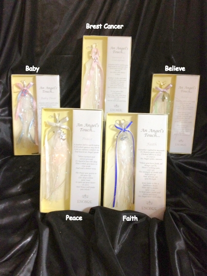 An Angel touch Inspirational Ribbons 