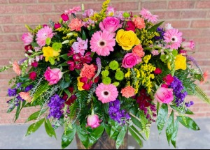 An Array of Color Casket Blanket 