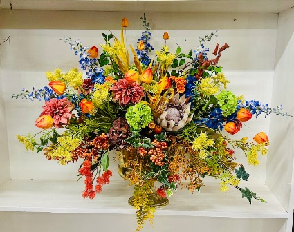 An entry silk  Arrangement