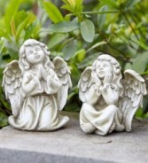 ANGEL GIRL FIGURE RESIN 