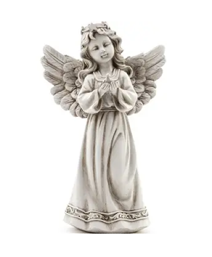 Angel Holding A Bird  