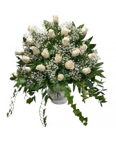 Angel Kisses Urn funeral flowers