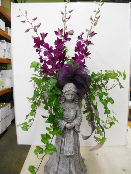 Orchid Angel Wing Planter 