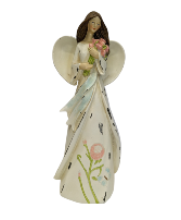 Angel with Flowers Statuette