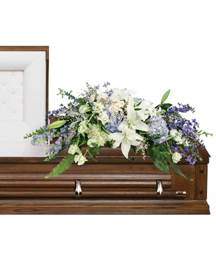 Angelic Embrace Casket Spray 