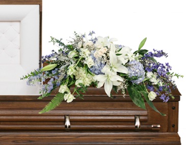 Angelic Embrace Casket Spray  in Albany, NY | Ambiance Florals & Events
