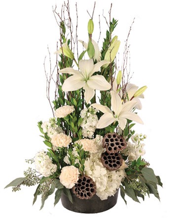 Angelic Ivory Fresh Arrangement in Coleman, WI | COLEMAN FLORAL & GREENHOUSES