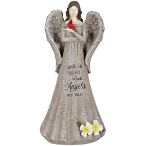 Angels are Near  Cardinal Memorial Statue 
