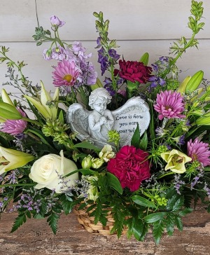 Angels in the garden Vase Arrangement 