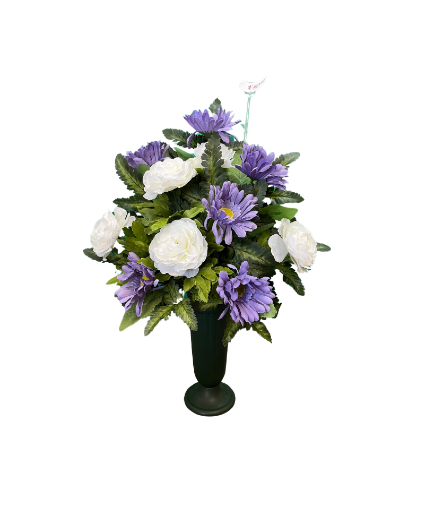 Until We Meet Again  Silk Bouquet and Vase 