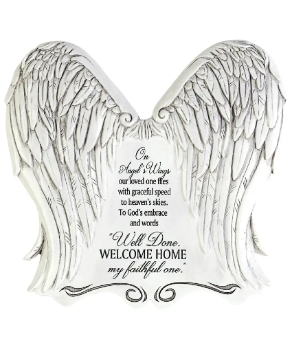Angel's Wings Garden Stone 