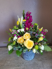 Antique blooms Fresh arrangement