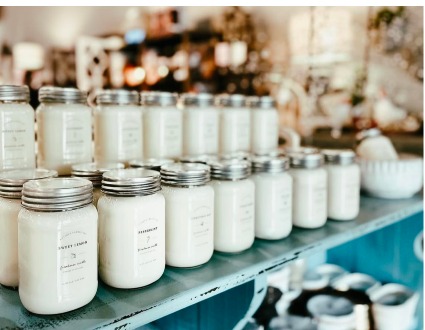 antique candles  home 
