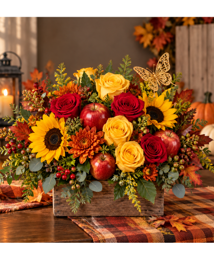Apple Kisses & Autumn Wishes Call Us for Faster Service & Daily Specials: (915) 303-8500 Text Us to Order Anytime: (915) 505-3708 Your trusted source for Flowers & Delivery in El Paso TX 
