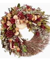 Apple Orchard Wreath Dried Florals