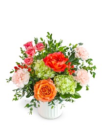 Apricot Charm Flower Arrangement