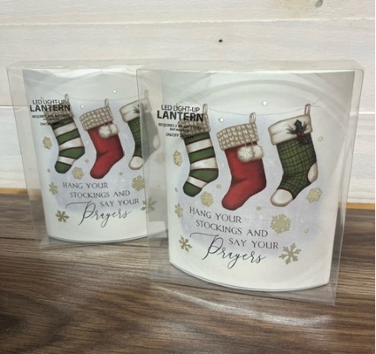 Stocking Lantern Christmas