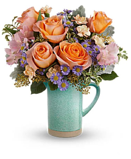 GARDEN BEAUTY PITCHER FLOWER ARRANGEMENT