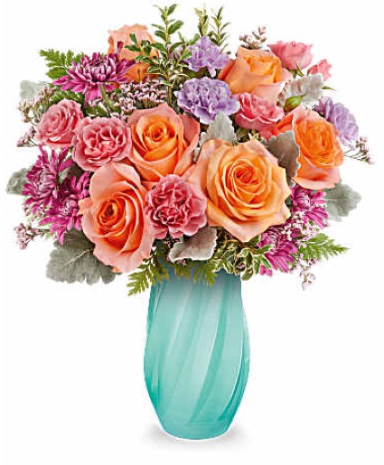Aqua Radiance Bouquet spring