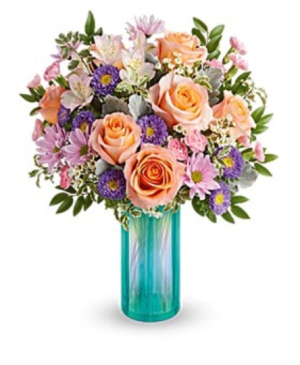 Aqua Rose Bouquet 