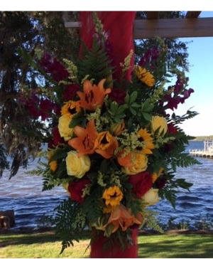Arbor Arrangement Wedding