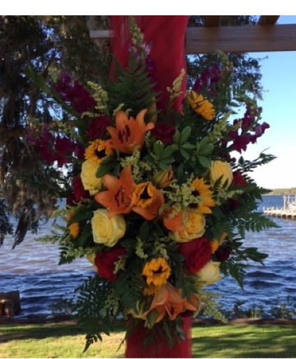 Arbor Arrangement Wedding