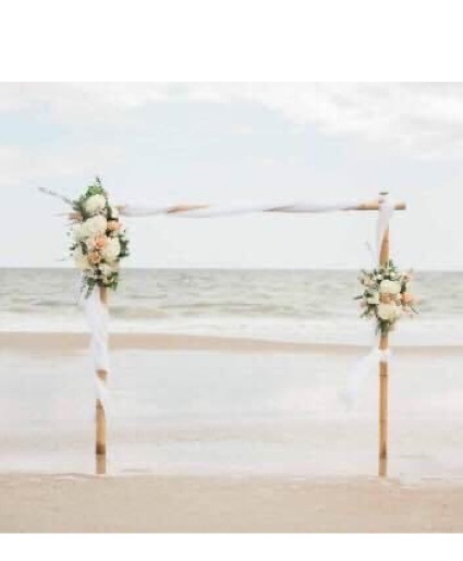 ARBOR DECORATION WEDDING FLOWERS