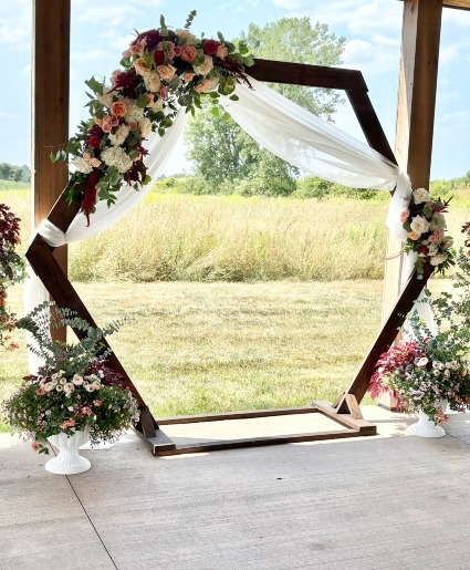 Arbor Flowers Ceremony Flowers