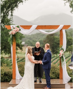 arbor swags ceremony