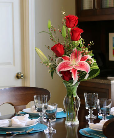 Ardent Expressions Lifestyle Arrangement in Albany, NY | Ambiance Florals & Events