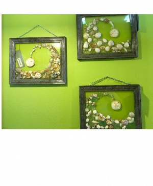 Art Glass Window - Seashells Gift