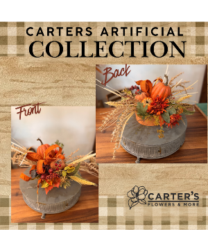 Artificial Terracotta Bowl Centerpiece  Artificial 