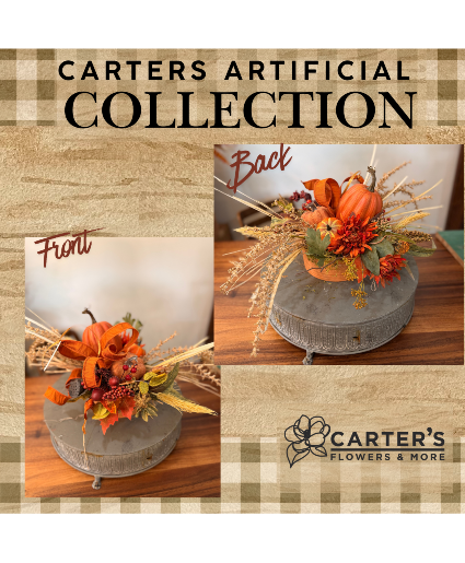 Artificial Terracotta Bowl Centerpiece  Artificial 